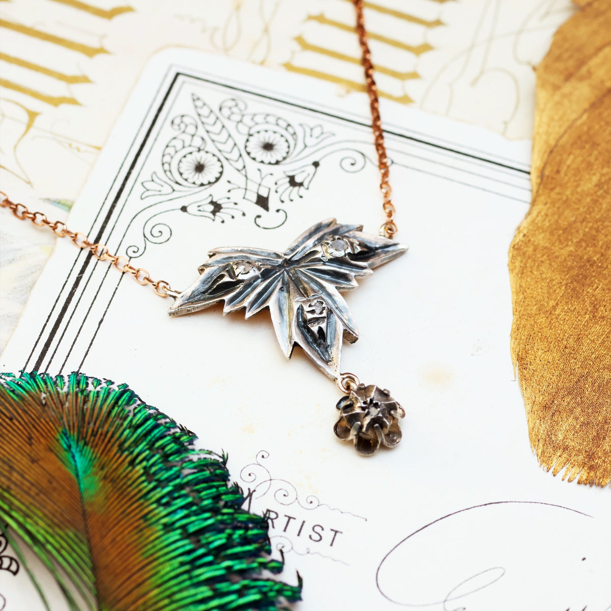 Vintage Georgian Style Diamond Necklace