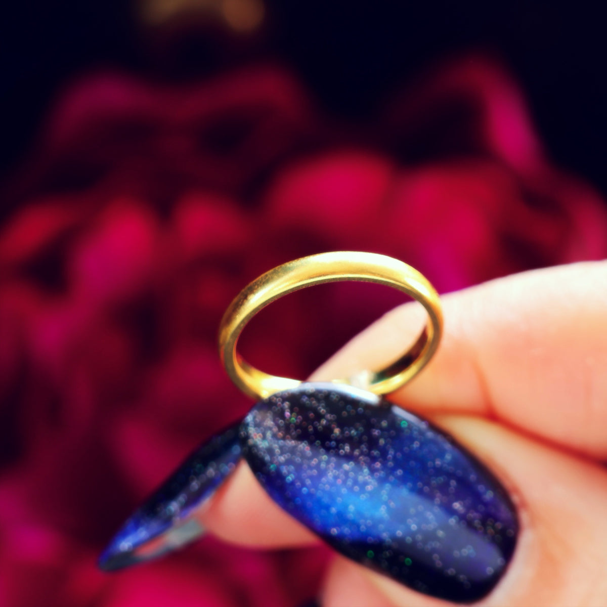 Vintage Date 1954 22ct Gold Wedding Ring