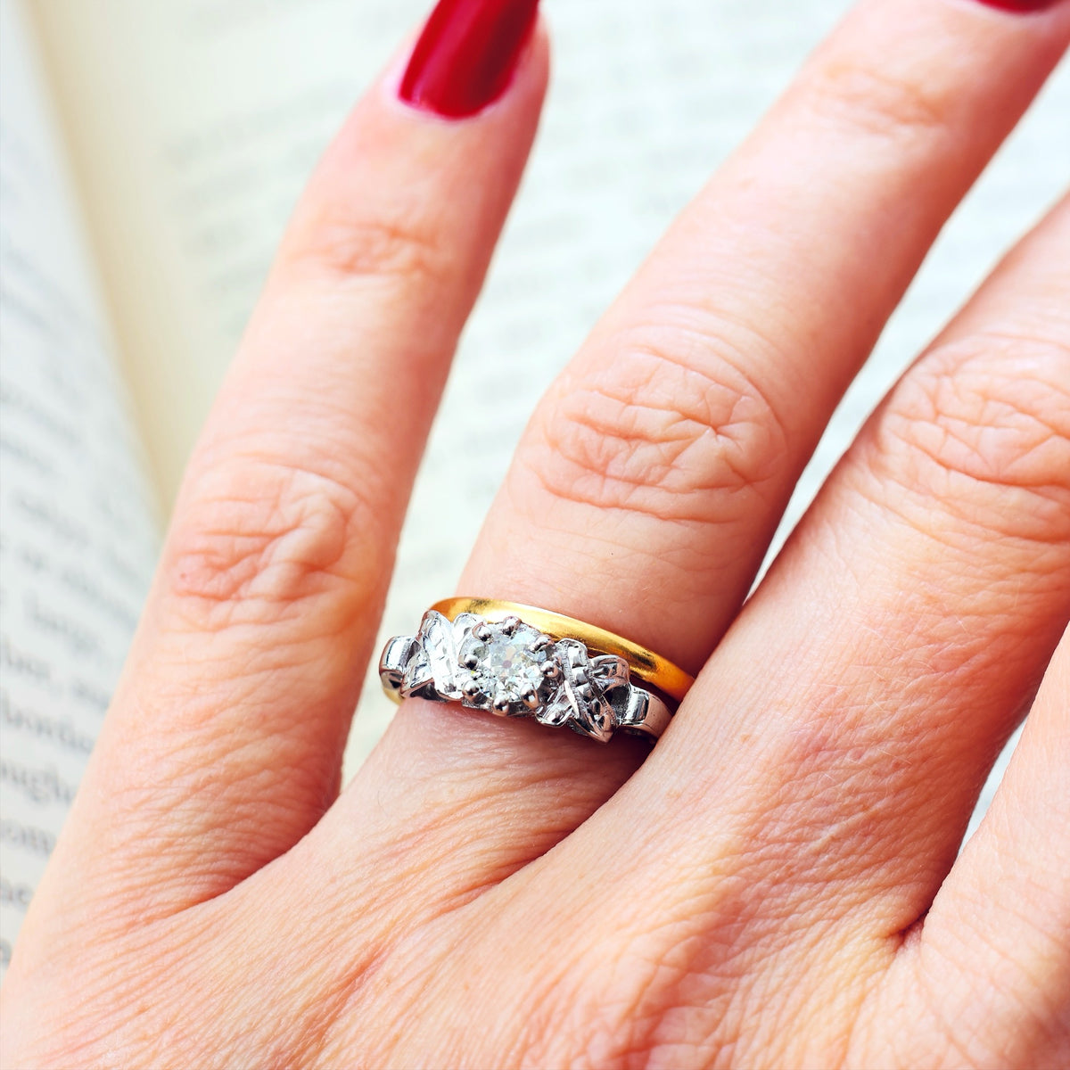 Vintage Date 1928 22ct Gold Wedding Ring