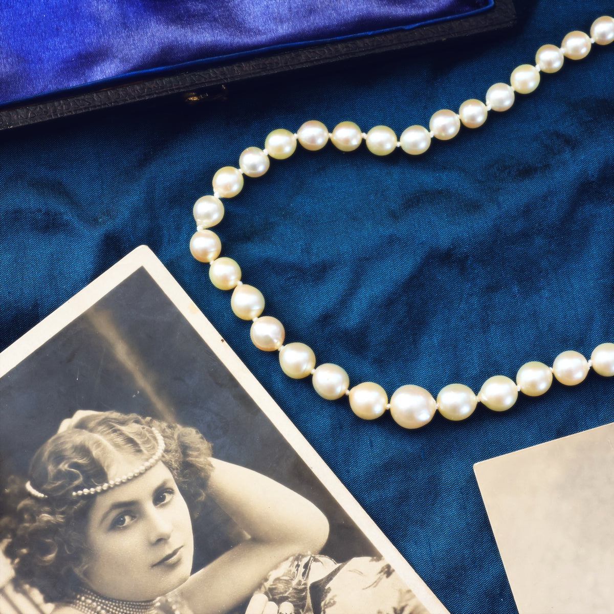 Vintage Art Deco Cultured Saltwater Pearl Necklace