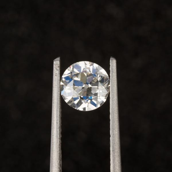 Darling Antique Hand Cut Diamond Engagement Ring