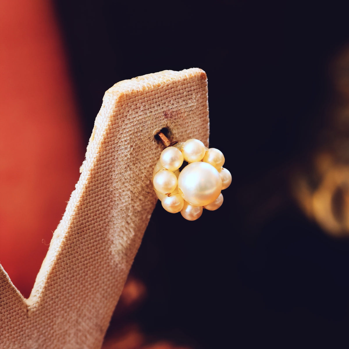 Rare Antique Georgian Natural Pearl Earrings