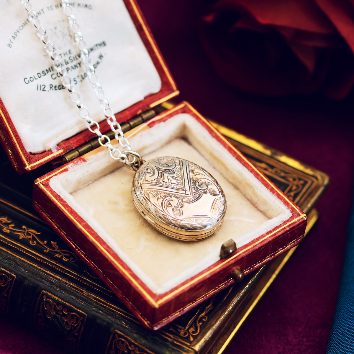 Cute Antique Victorian Silver Locket