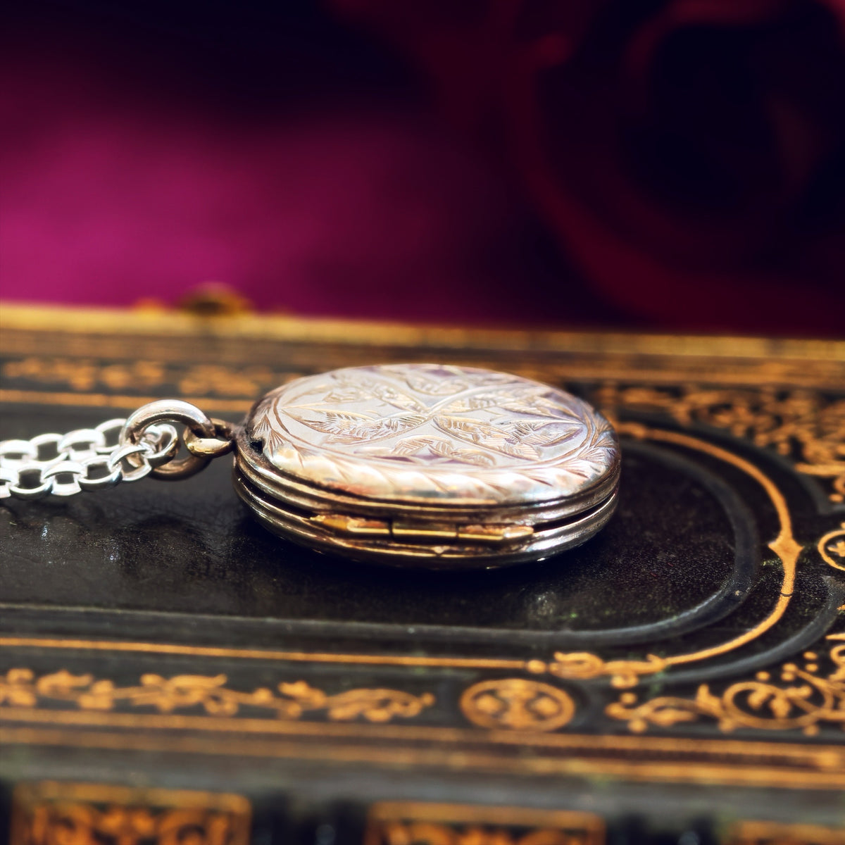 Cute Antique Victorian Silver Locket