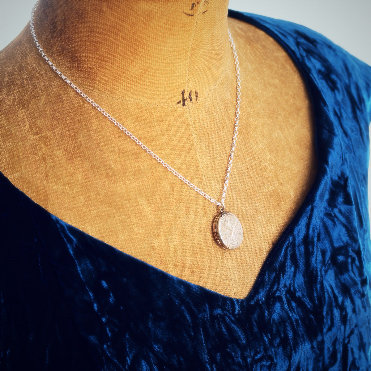 Cute Antique Victorian Silver Locket