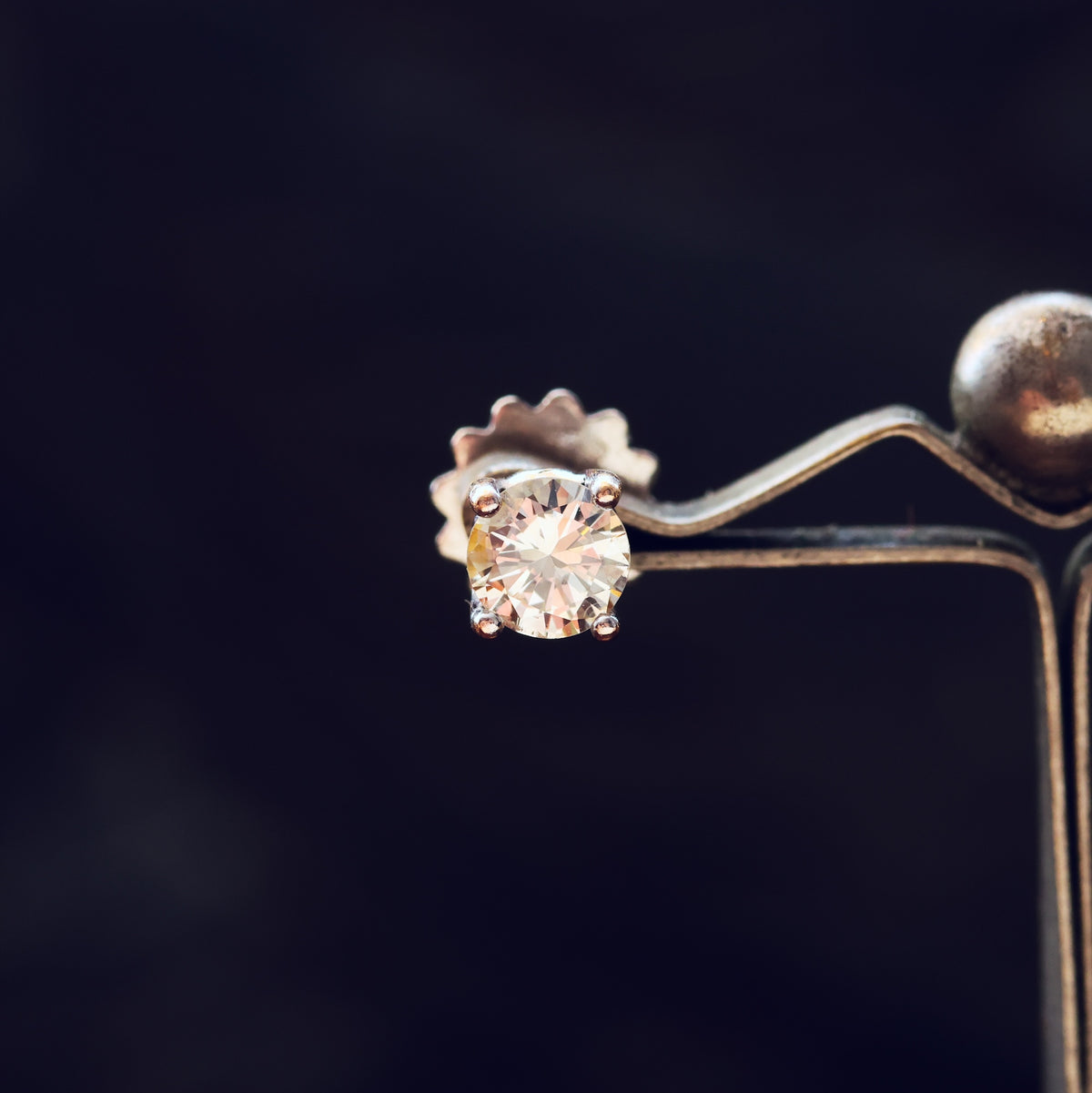 Fabulous Quality! Classic Diamond Stud Earrings