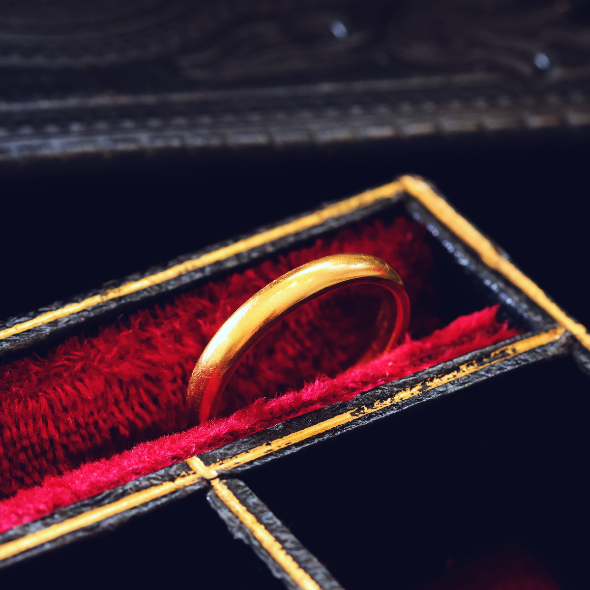Vintage Date 1954 22ct Gold Wedding Ring