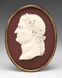 Antique Classical Chalcedony Cameo of Emperor Domitian