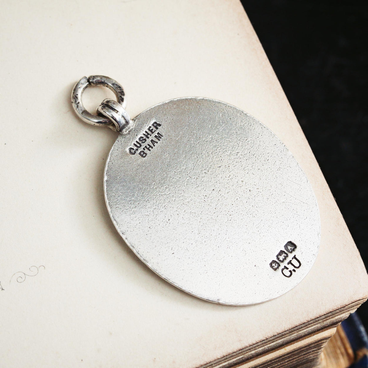 Date 1925 Ornamental Silver Medal; Ready to Engrave