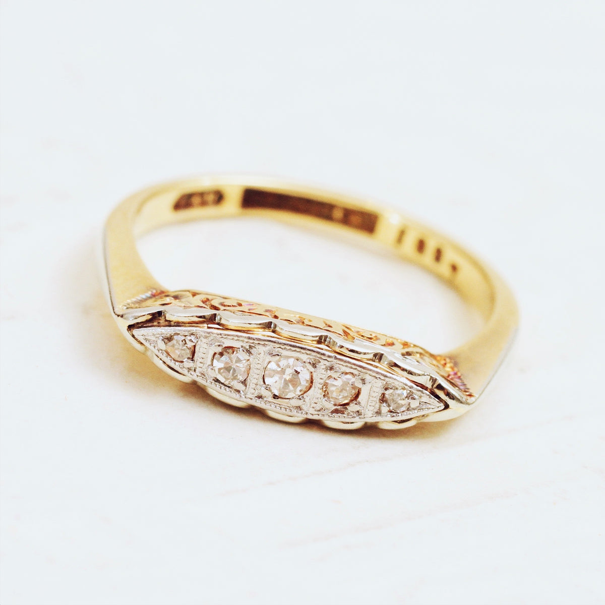 Precious Beauty! Vintage Diamond Engagement Ring