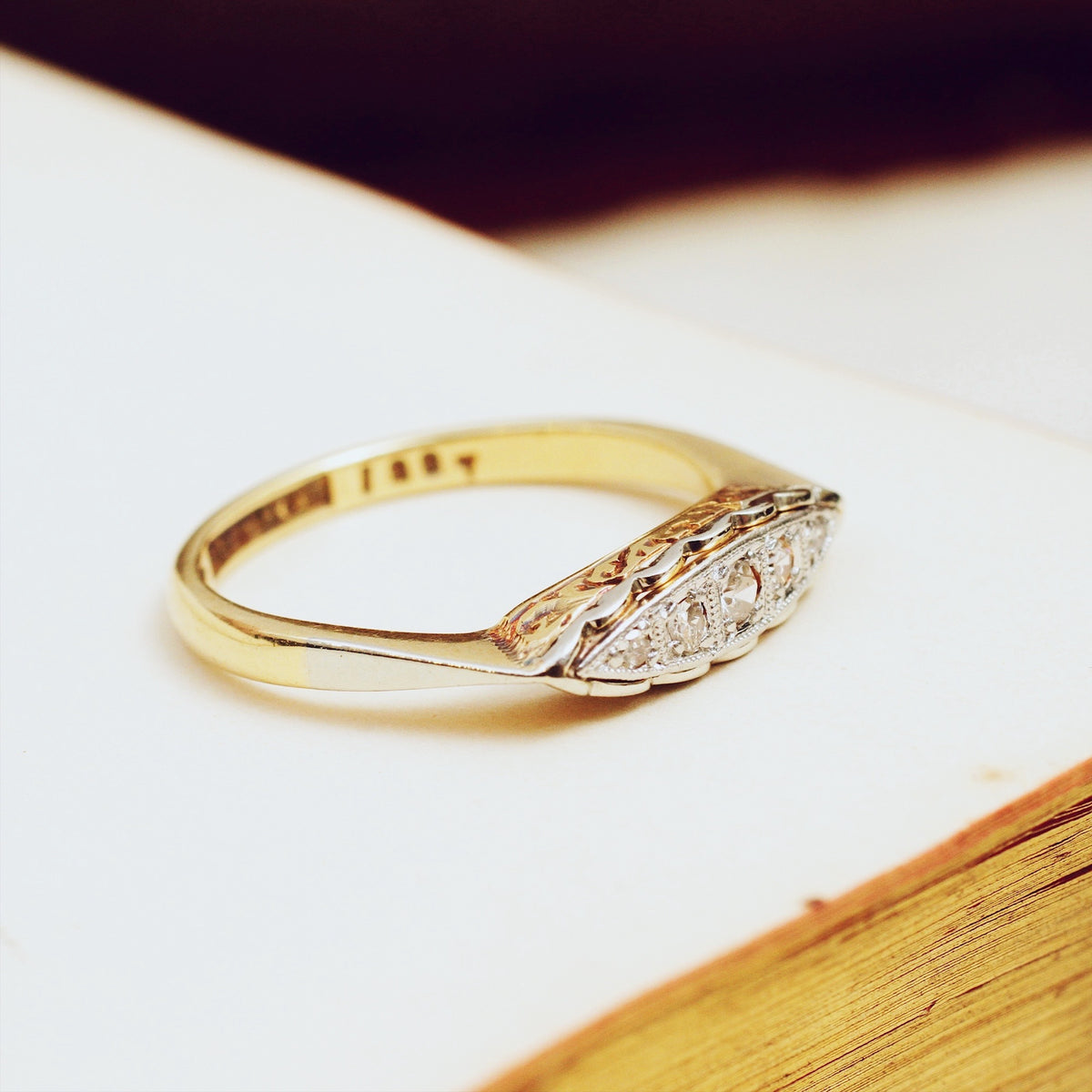 Precious Beauty! Vintage Diamond Engagement Ring