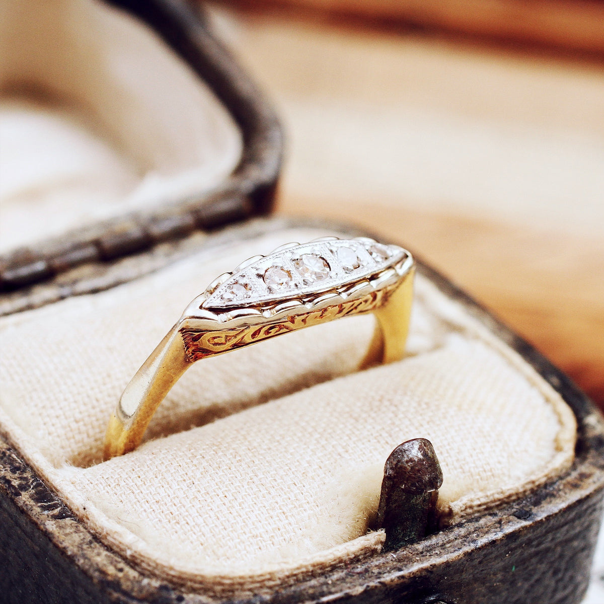 Precious Beauty! Vintage Diamond Engagement Ring