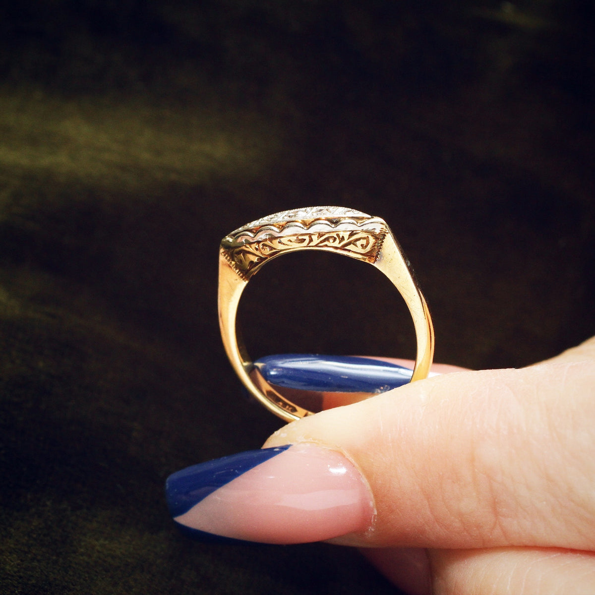 Precious Beauty! Vintage Diamond Engagement Ring