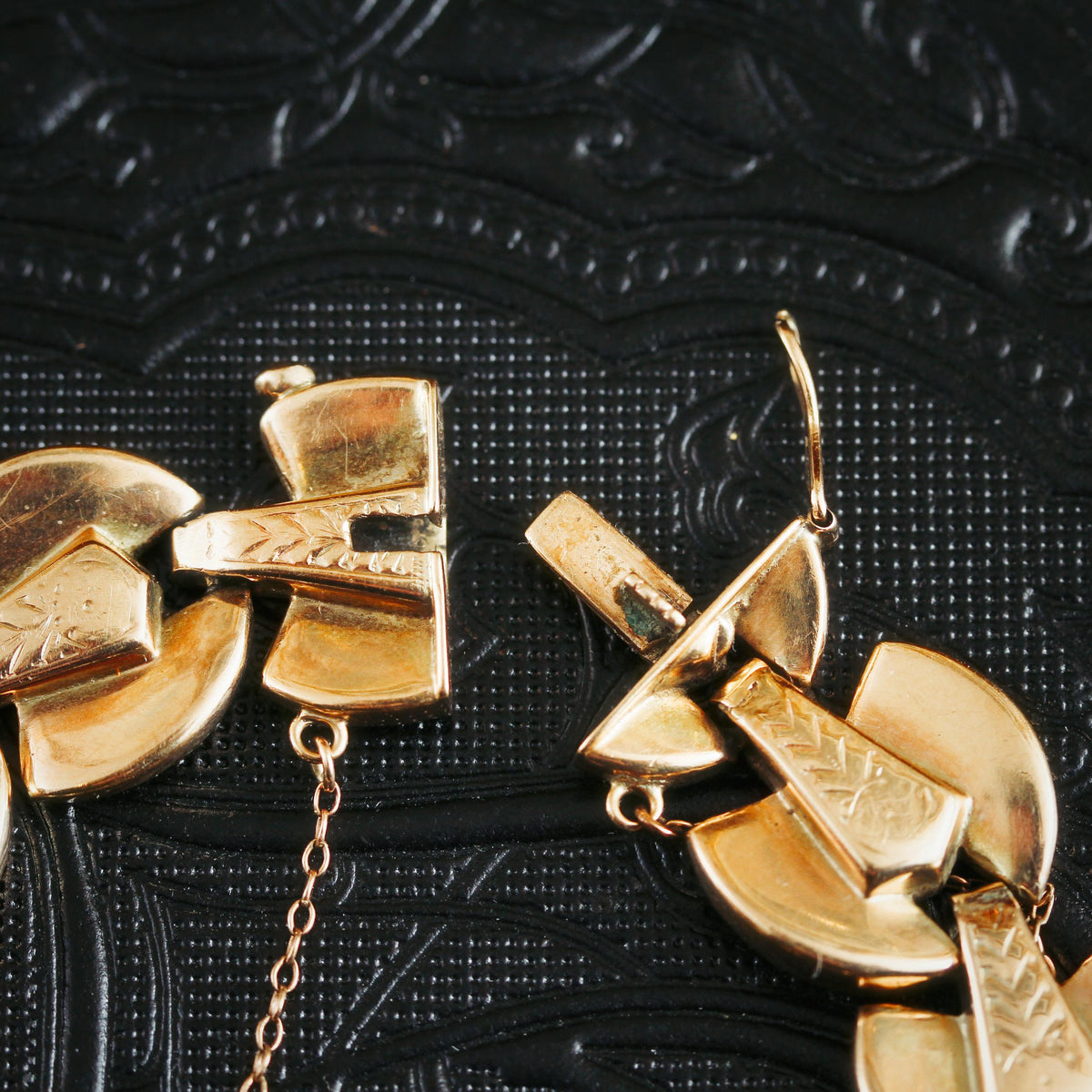 Date 1979 Statement Gold Bracelet